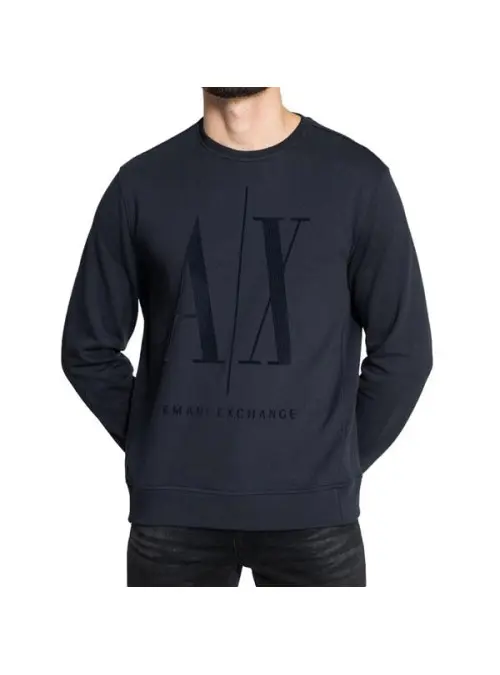 Armani Exchange Męska Bluza Felpa 8NZMPD-ZJ1ZZ-1510 Granatowy | Sklep Monotox