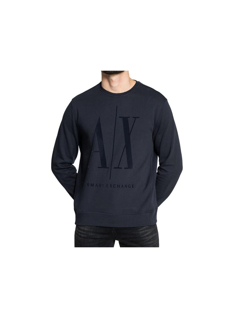 Armani Exchange Męska Bluza Felpa 8NZMPD-ZJ1ZZ-1510 Granatowy | Sklep Monotox
