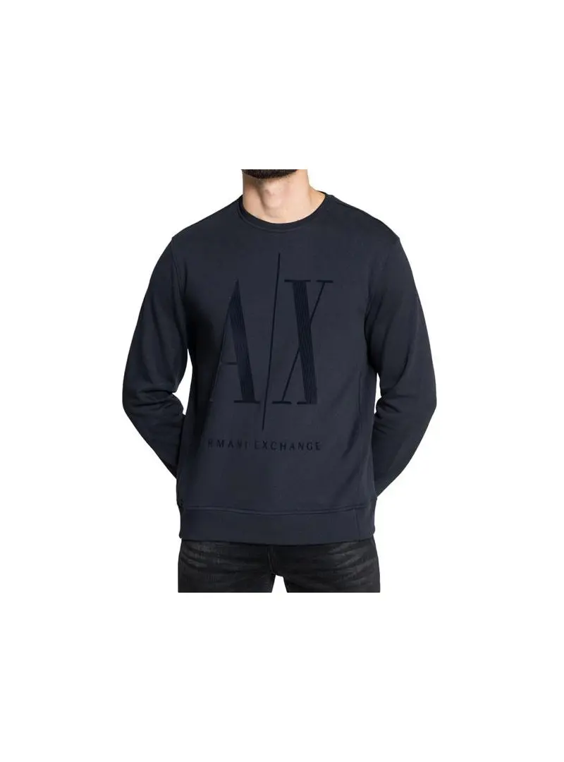 Armani Exchange Męska Bluza Felpa 8NZMPD-ZJ1ZZ-1510 Granatowy | Sklep Monotox
