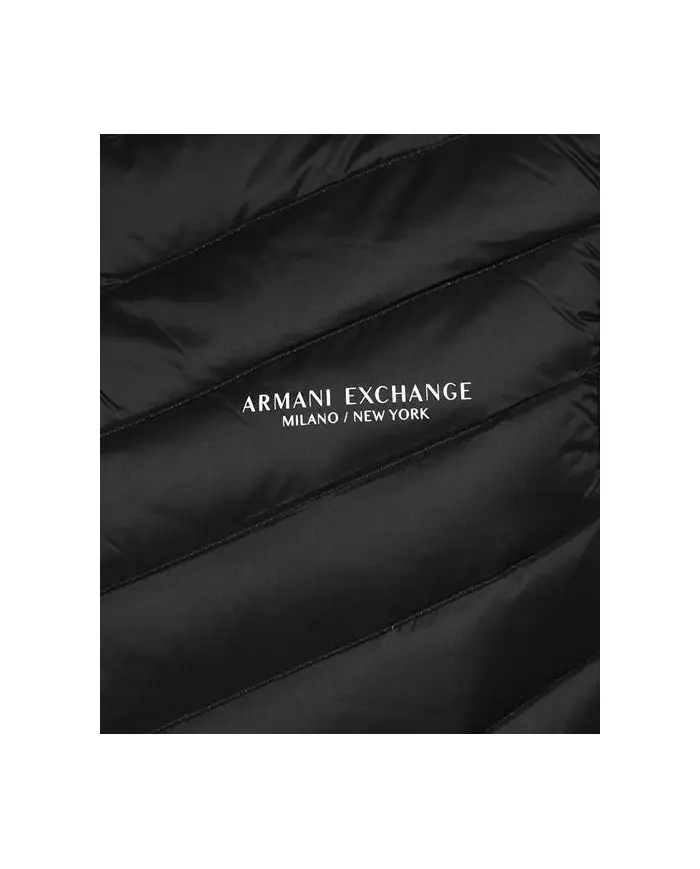 Armani Exchange Męska Kamizelka Gilet 8NZQ52-ZNW3Z-0217 Czarny | Sklep Monotox
