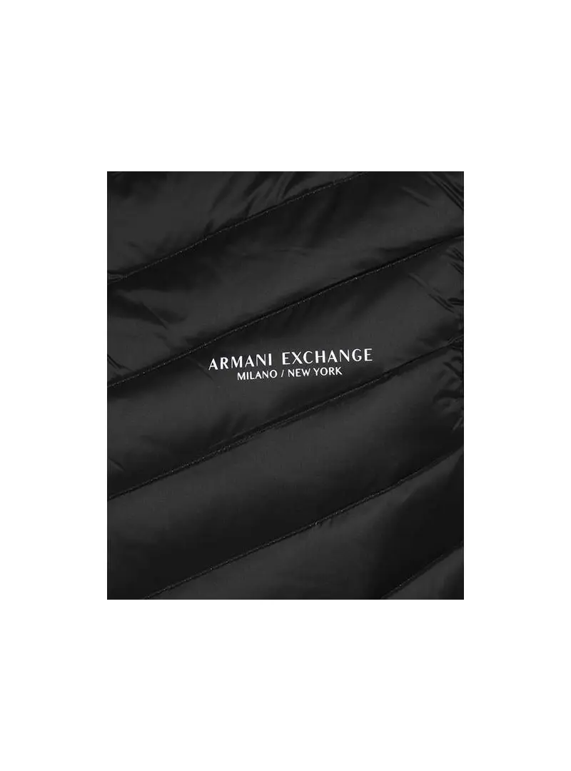 Armani Exchange Męska Kamizelka Gilet 8NZQ52-ZNW3Z-0217 Czarny | Sklep Monotox