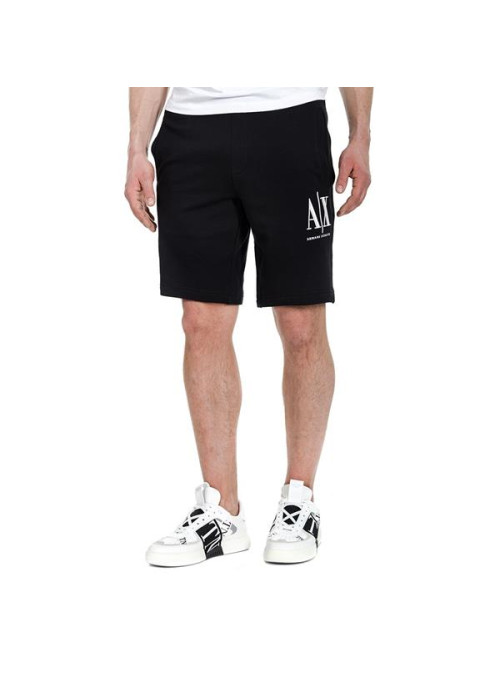 Armani Exchange Męskie Szorty Bermuda 8NZSPA-ZJ1ZZ-1200 Czarny | Sklep Monotox