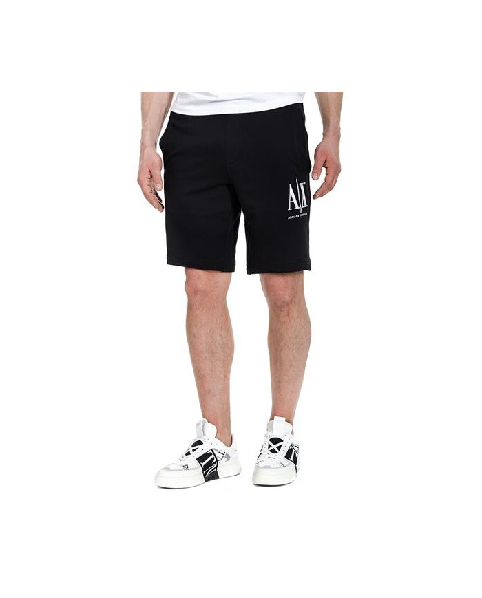 Armani Exchange Męskie Szorty Bermuda 8NZSPA-ZJ1ZZ-1200 Czarny | Sklep Monotox