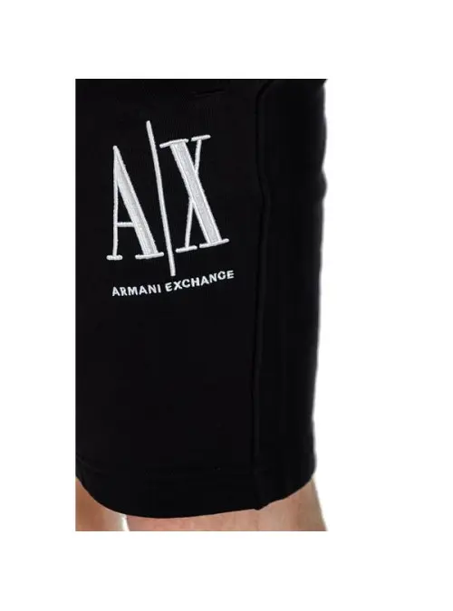Armani Exchange Męskie Szorty Bermuda 8NZSPA-ZJ1ZZ-1200 Czarny | Sklep Monotox
