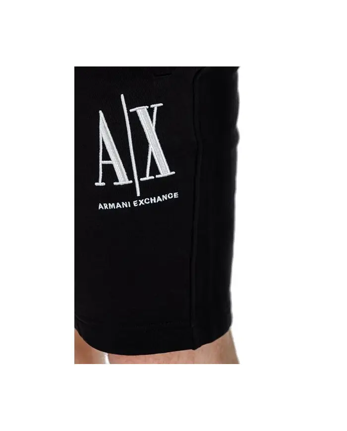 Armani Exchange Męskie Szorty Bermuda 8NZSPA-ZJ1ZZ-1200 Czarny | Sklep Monotox