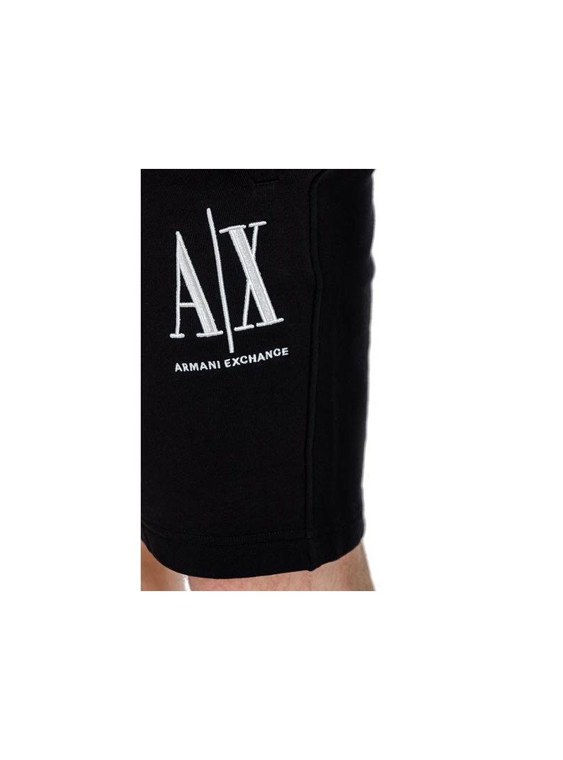 Armani Exchange Męskie Szorty Bermuda 8NZSPA-ZJ1ZZ-1200 Czarny | Sklep Monotox