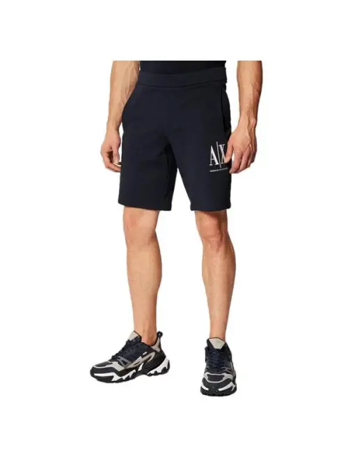 Armani Exchange Męskie Szorty Bermuda 8NZSPA-ZJ1ZZ-1510 Granatowy | Sklep Monotox