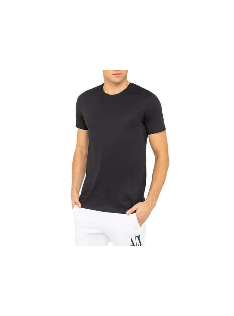 Armani Exchange Męski T-shirt T-shirt 8NZT74-ZJA5Z-1200 Czarny | Sklep Monotox