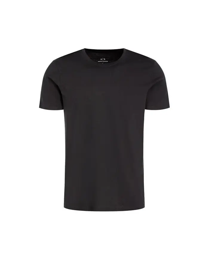 Armani Exchange Męski T-shirt T-shirt 8NZT74-ZJA5Z-1200 Czarny | Sklep Monotox