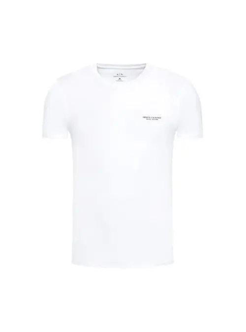 Armani Exchange Męski T-shirt T-shirt 8NZT91-Z8H4Z-1100 Biały | Sklep Monotox