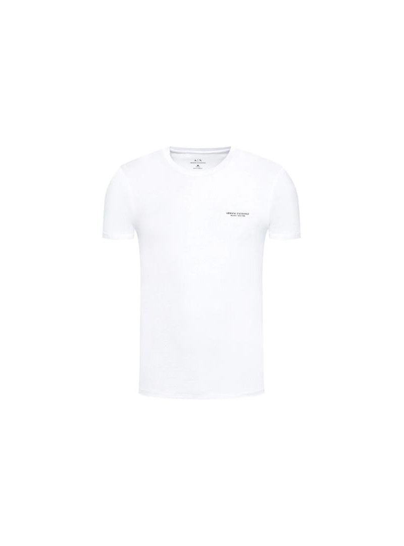 Armani Exchange Męski T-shirt T-shirt 8NZT91-Z8H4Z-1100 Biały | Sklep Monotox