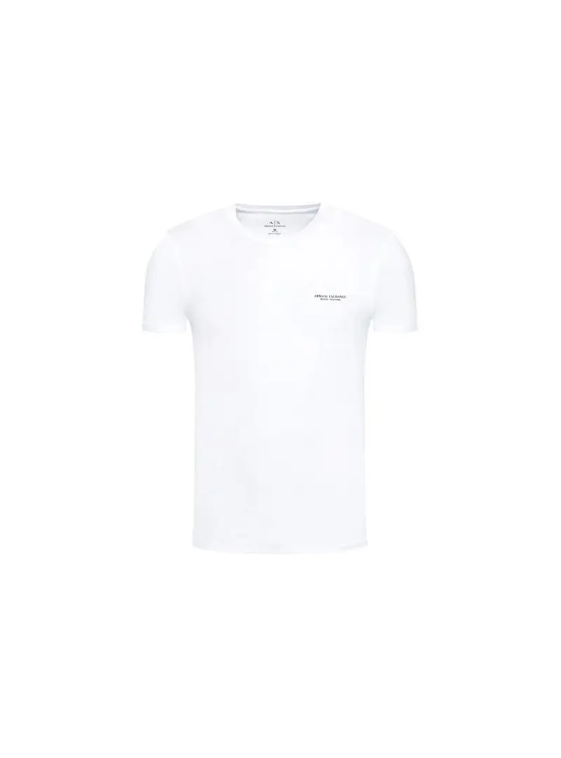 Armani Exchange Męski T-shirt T-shirt 8NZT91-Z8H4Z-1100 Biały | Sklep Monotox