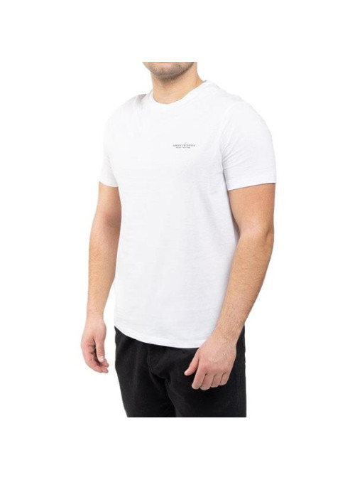 Armani Exchange Męski T-shirt T-shirt 8NZT91-Z8H4Z-1100 Biały | Sklep Monotox