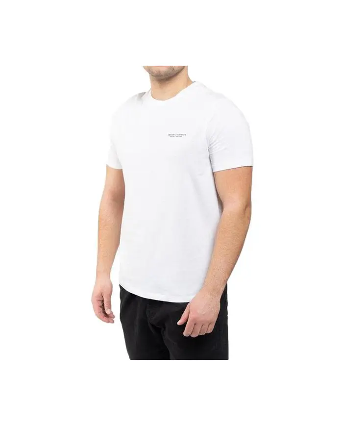 Armani Exchange Męski T-shirt T-shirt 8NZT91-Z8H4Z-1100 Biały | Sklep Monotox