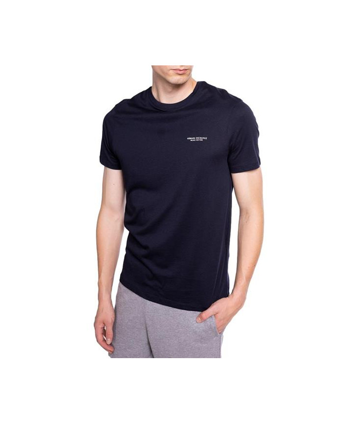 Armani Exchange Męski T-shirt T-shirt 8NZT91-Z8H4Z-1510 Granatowy | Sklep Monotox