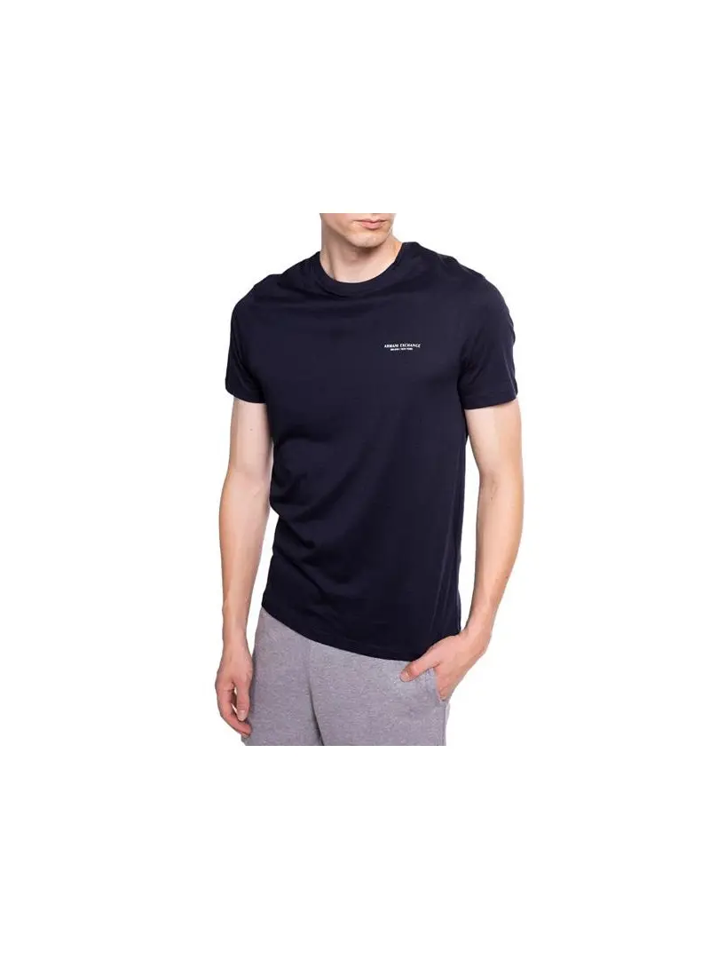 Armani Exchange Męski T-shirt T-shirt 8NZT91-Z8H4Z-1510 Granatowy | Sklep Monotox