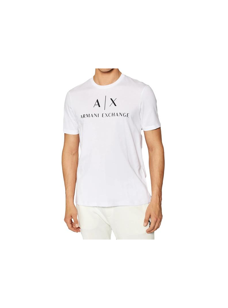 Armani Exchange Męski T-shirt T-shirt 8NZTCJ-Z8H4Z-1100 Biały | Sklep Monotox