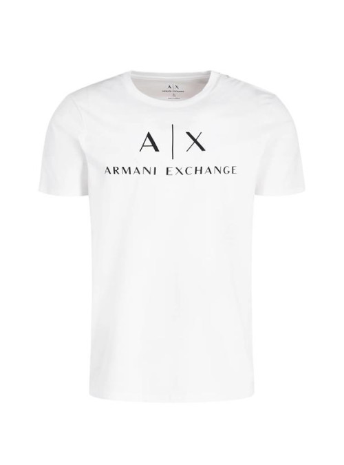 Armani Exchange Męski T-shirt T-shirt 8NZTCJ-Z8H4Z-1100 Biały | Sklep Monotox