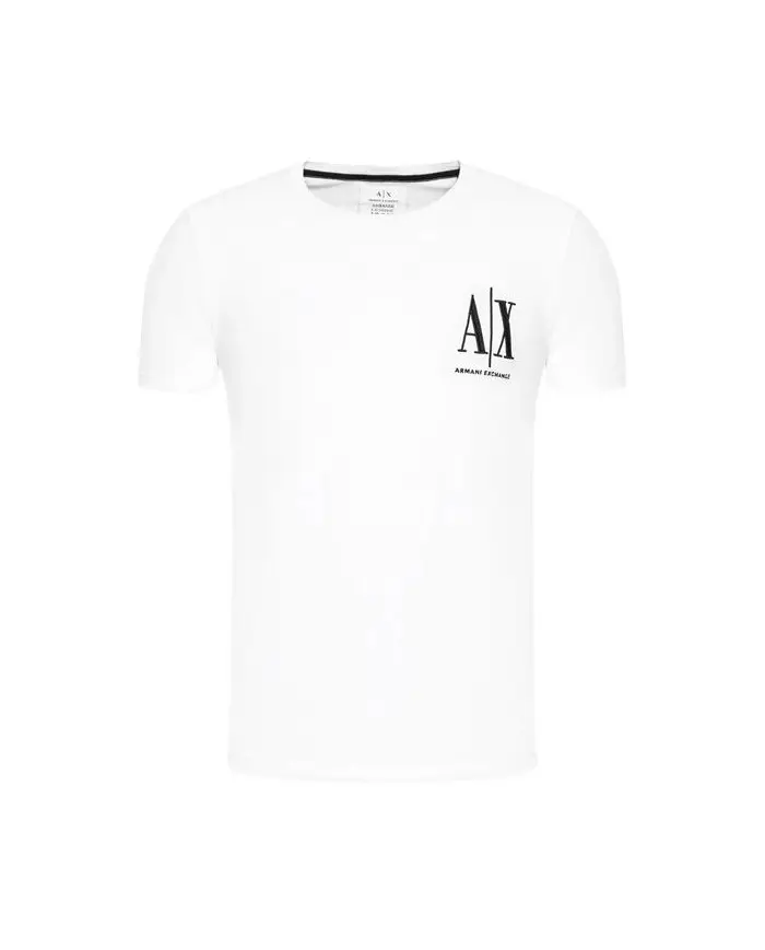 Armani Exchange Męski T-shirt T-shirt 8NZTPH-ZJH4Z-1100 Biały | Sklep Monotox