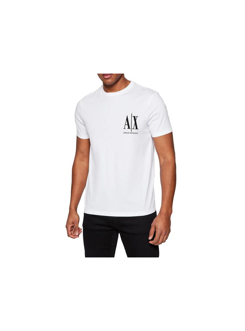 Armani Exchange Męski T-shirt T-shirt 8NZTPH-ZJH4Z-1100 Biały | Sklep Monotox