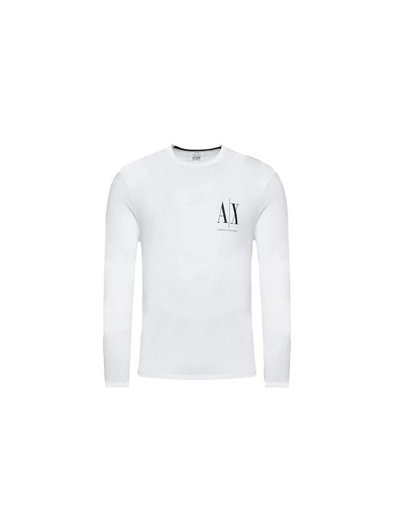 Armani Exchange Męski T-shirt T-shirt 8NZTPL-ZJH4Z-1100 Biały | Sklep Monotox