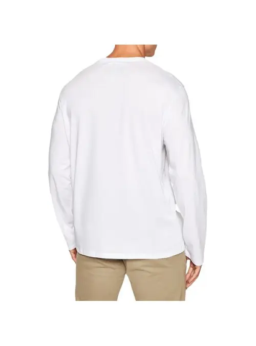 Armani Exchange Męski T-shirt T-shirt 8NZTPL-ZJH4Z-1100 Biały | Sklep Monotox