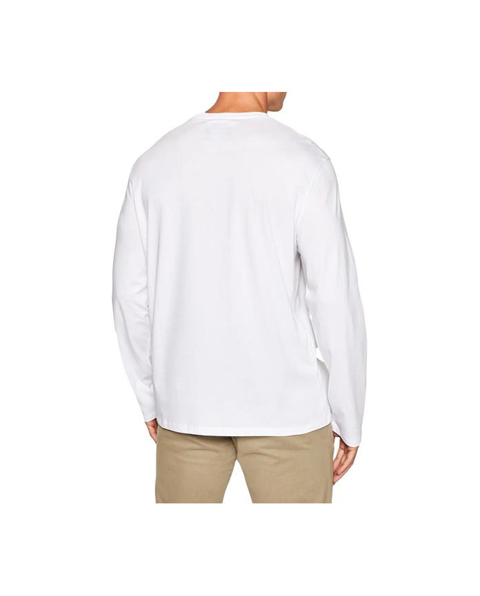 Armani Exchange Męski T-shirt T-shirt 8NZTPL-ZJH4Z-1100 Biały | Sklep Monotox