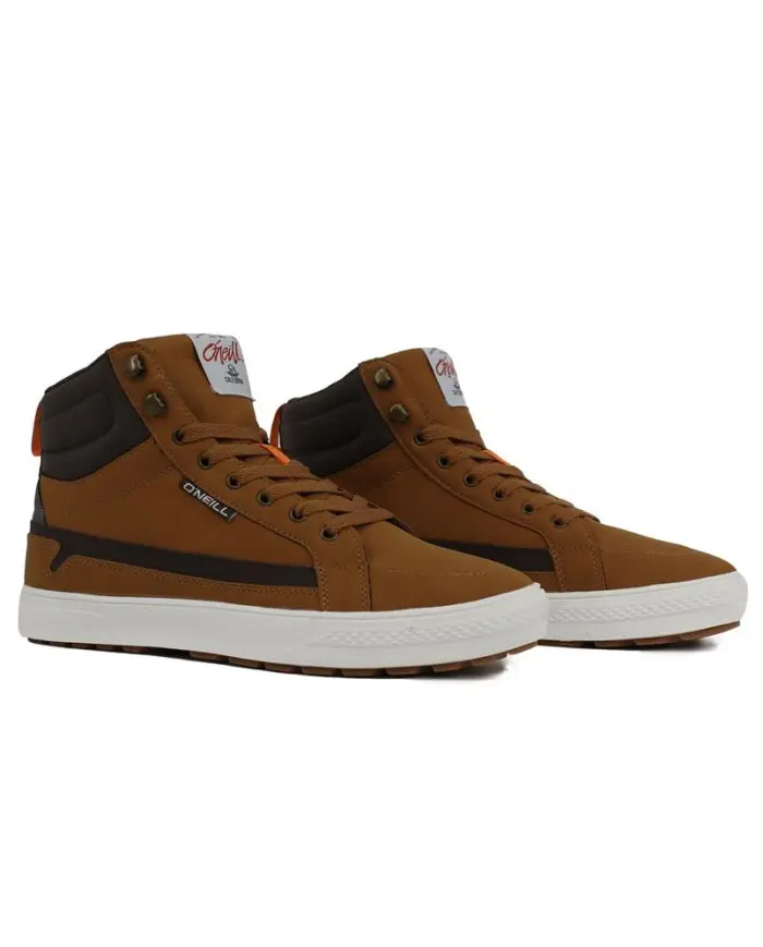 Oneill Męskie Sneakersy Wallenberg Men Mid 9022301735A Brązowy | Sklep Monotox