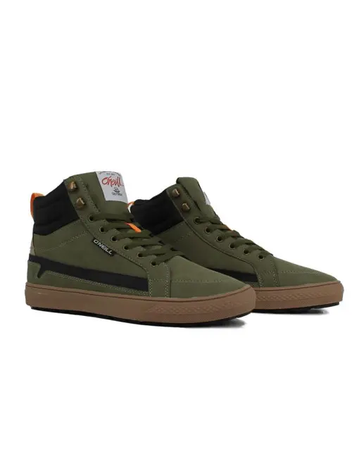 Oneill Męskie Sneakersy Wallenberg Men Mid 9022301752A Zielony | Sklep Monotox