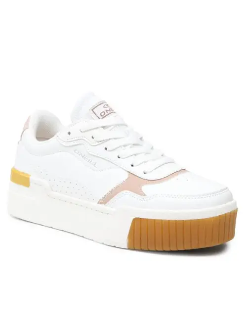 Oneill Damskie Sneakersy Avila Women Low 902310051FG Biały | Sklep Monotox