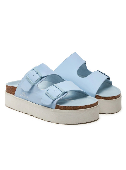 Oneill Damskie Klapki Platform Slider Women Low 9024101927A Niebieski | Sklep Monotox