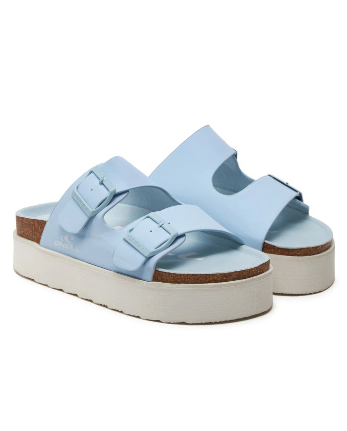Oneill Damskie Klapki Platform Slider Women Low 9024101927A Niebieski | Sklep Monotox