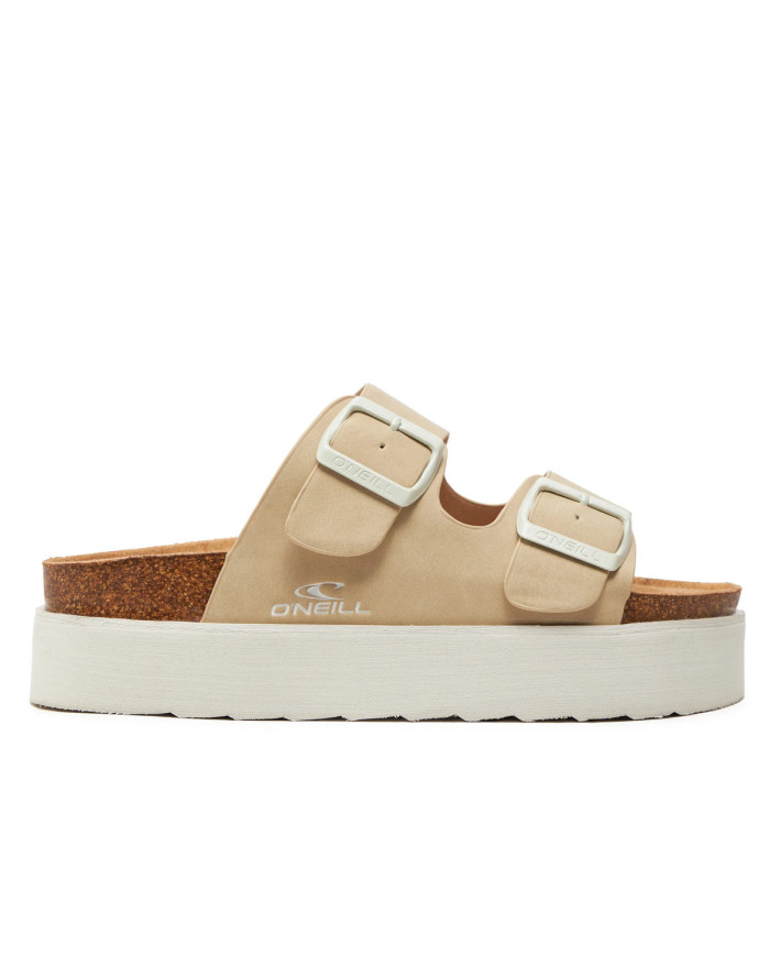 Oneill Damskie Klapki Platform Slider Women Low 9024101973D Beżowy | Sklep Monotox