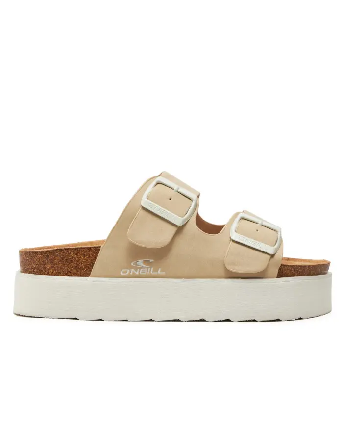 Oneill Damskie Klapki Platform Slider Women Low 9024101973D Beżowy | Sklep Monotox