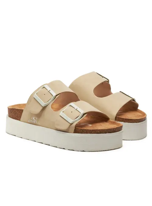 Oneill Damskie Klapki Platform Slider Women Low 9024101973D Beżowy | Sklep Monotox