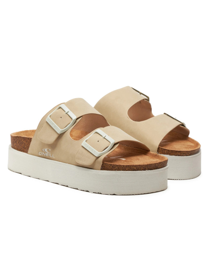 Oneill Damskie Klapki Platform Slider Women Low 9024101973D Beżowy | Sklep Monotox