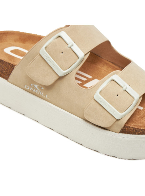 Oneill Damskie Klapki Platform Slider Women Low 9024101973D Beżowy | Sklep Monotox