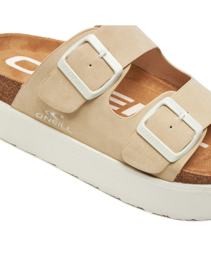 Oneill Damskie Klapki Platform Slider Women Low 9024101973D Beżowy | Sklep Monotox