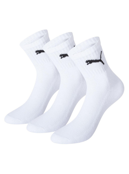 Puma Męskie Skarpety Short Crew 3p Unisex 90611004 Biały | Sklep Monotox