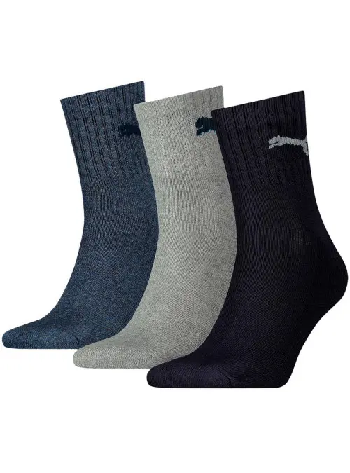 Puma Męskie Skarpety Short Crew 3p Unisex 90611058 Wielokolorowy | Sklep Monotox