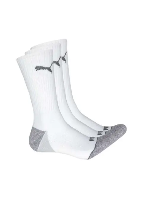 Puma Męskie Skarpety Pounce Crew Sock 3P 92897101 Biały | Sklep Monotox