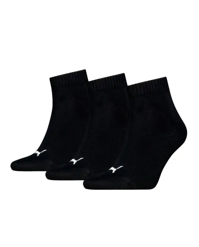 Puma Męskie Skarpety Unisex Quarter Plain 3p 93858906 Czarny | Sklep Monotox