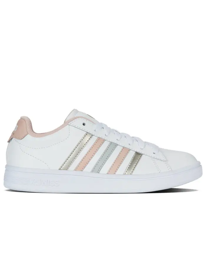 K-swiss Damskie Sneakersy Court Tiebreak Ii 94413-192-M Biały | Sklep Monotox