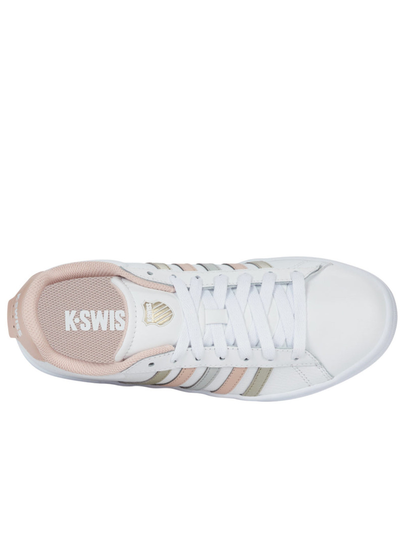 K-swiss Damskie Sneakersy Court Tiebreak Ii 94413-192-M Biały | Sklep Monotox