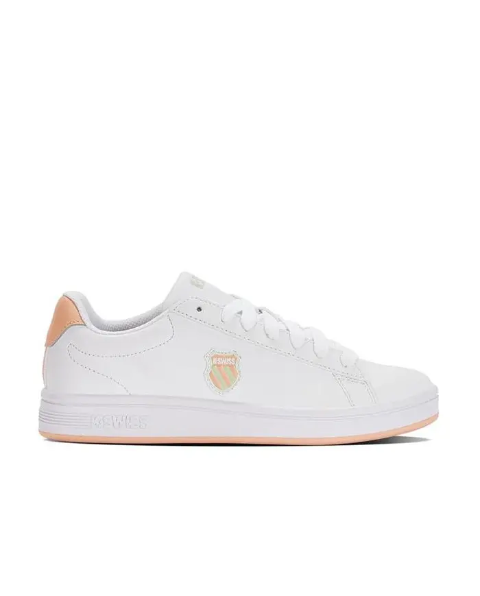 K-swiss Damskie Sneakersy Court Shield 96599-951-M Biały | Sklep Monotox