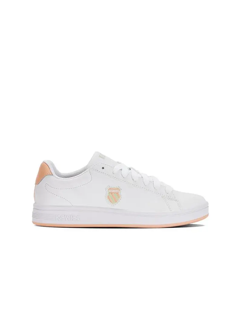 K-swiss Damskie Sneakersy Court Shield 96599-951-M Biały | Sklep Monotox