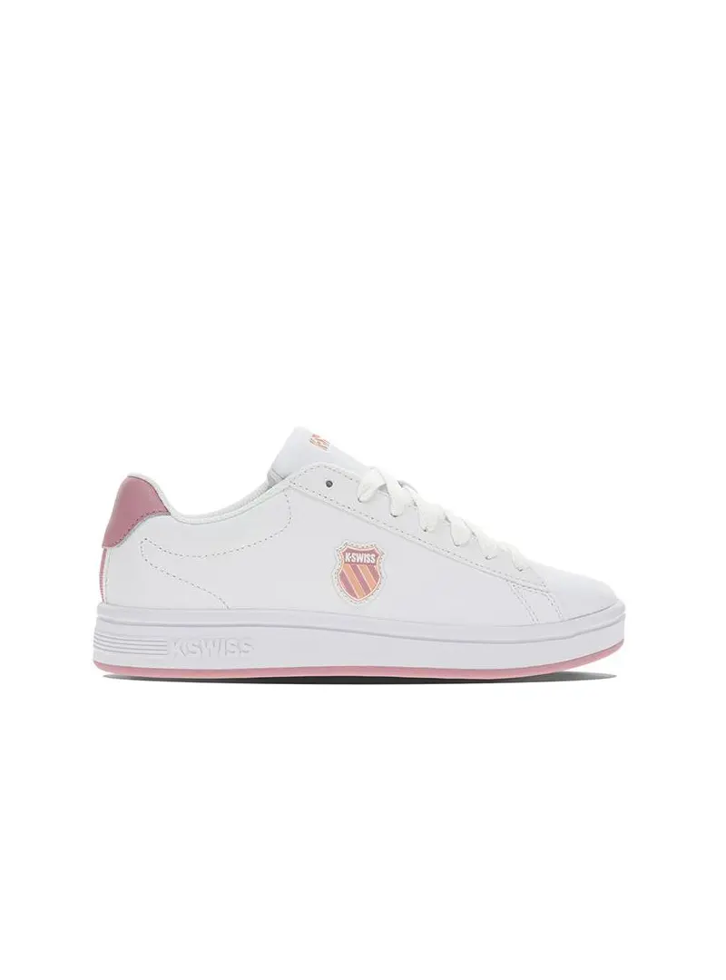 K-swiss Damskie Sneakersy Court Shield 96599-952-M Biały | Sklep Monotox