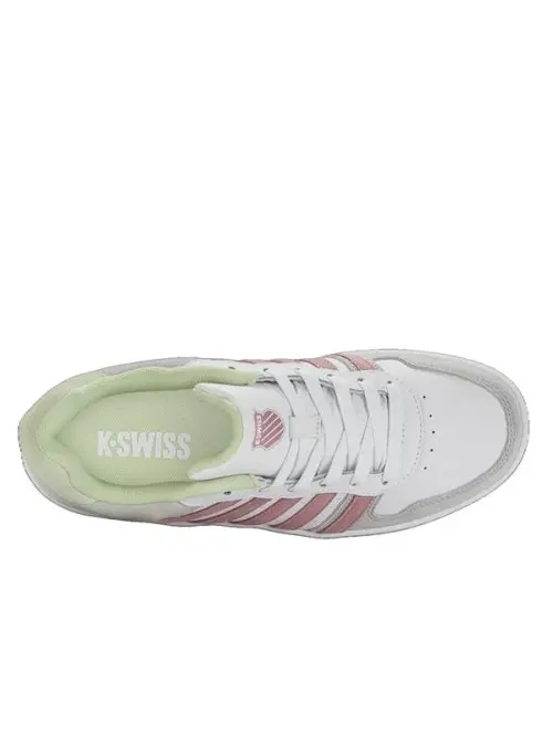 K-swiss Damskie Sneakersy Court Palisades 96931-949-M Biały | Sklep Monotox