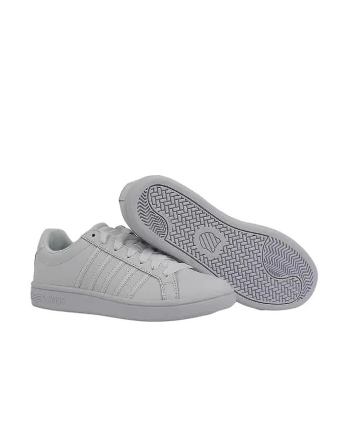 K-swiss Damskie Sneakersy Court Tiebreak 97011-125-M Biały | Sklep Monotox