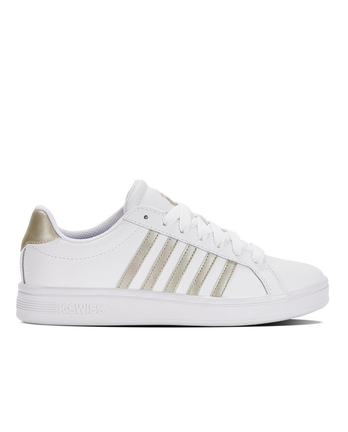 K-swiss Damskie Sneakersy Court Tiebreak 97011-183-M Biały | Sklep Monotox